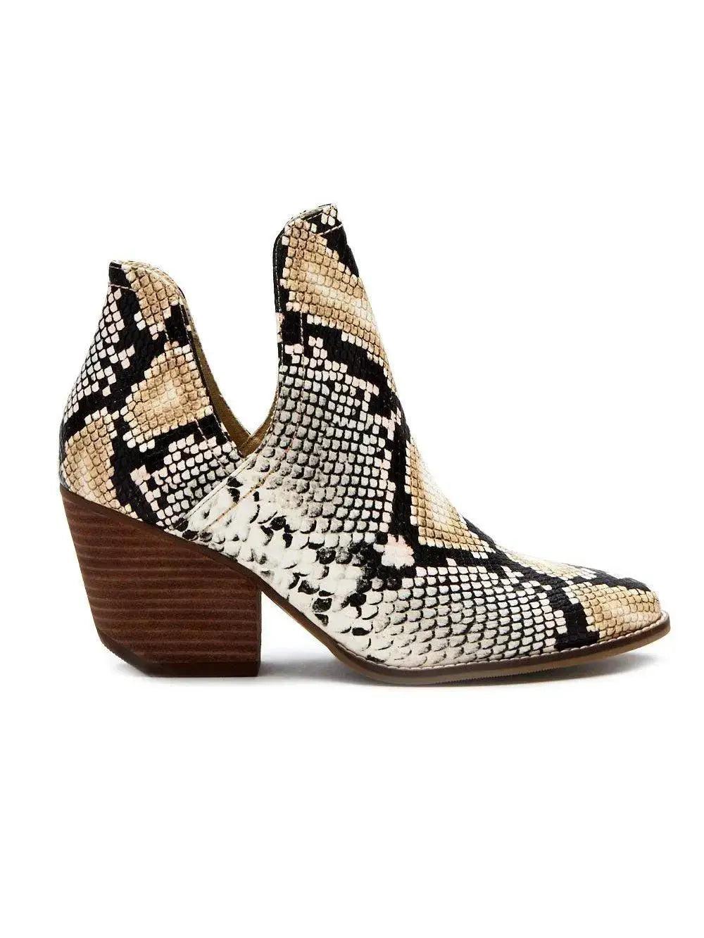 Trader Natural Snake Bootie