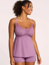 Montelle Intimates-Berry Garden Bust Support Cami Short Set