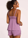 Montelle Intimates-Berry Garden Bust Support Cami Short Set