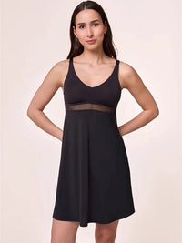 Montelle Intimates-Black Mysa Chemise