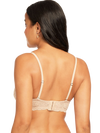 Back of Montelle sand cup-sized bralette