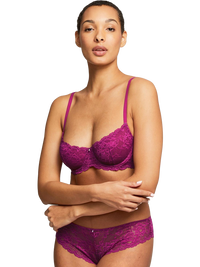 Dark Orchid Demi Cut Bra