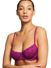 Dark Orchid Demi Cut Bra