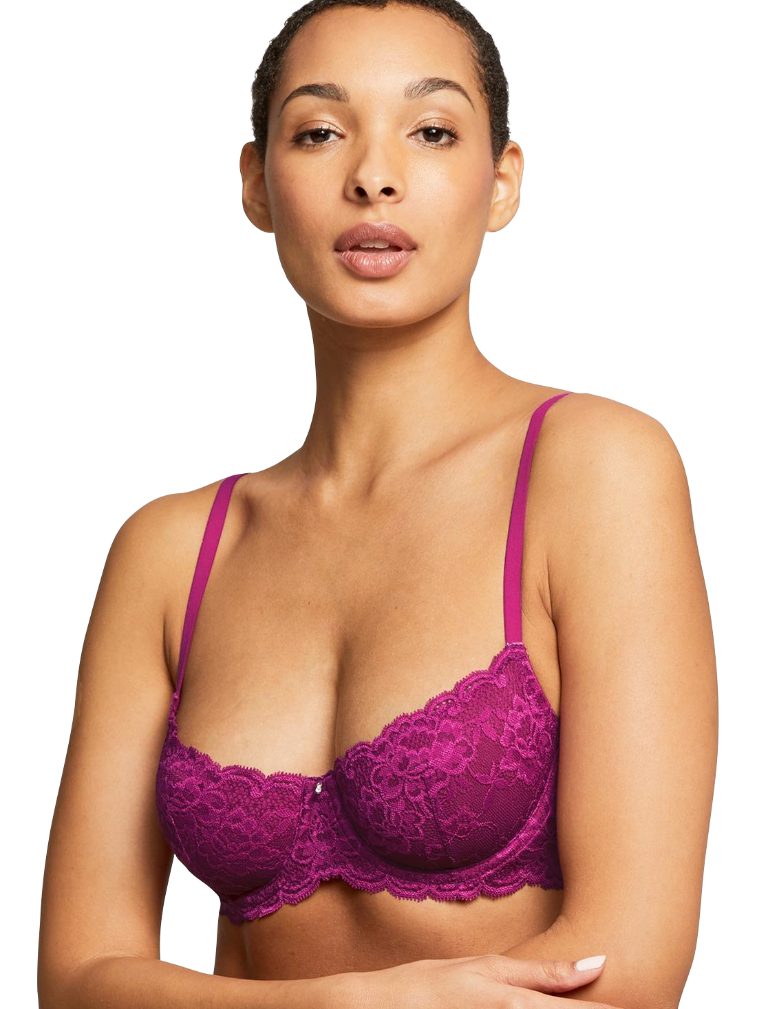 Dark Orchid Demi Cut Bra