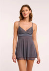 Montelle Intimates Lights Out Babydoll with Adjustable Cheekini