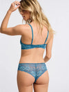 Montelle Intimates Mint Surf Blue Brazilian Panty
