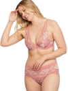 Rose Mystique Plunge Bra