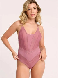 Montelle Intimates-Rosé Rosaline Bodysuit