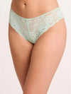 Montelle Intimates-Seafoam Signature Lace Brazilian