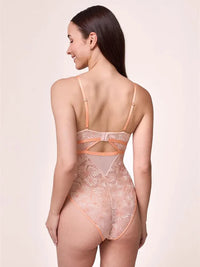 Montelle Intimates-Tangerine Dream Bodysuit