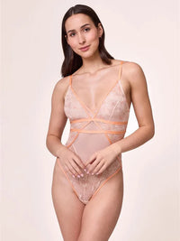 Montelle Intimates-Tangerine Dream Bodysuit
