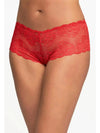 Montelle Intimates Tango Red Cheeky Panty