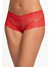 Montelle Intimates Tango Red Cheeky Panty