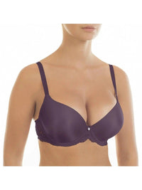 Nikol Djumon Victoria push up bra style 13217 in black currant color