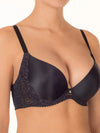 Nikol Djumon Black Evelen Push Up Bra