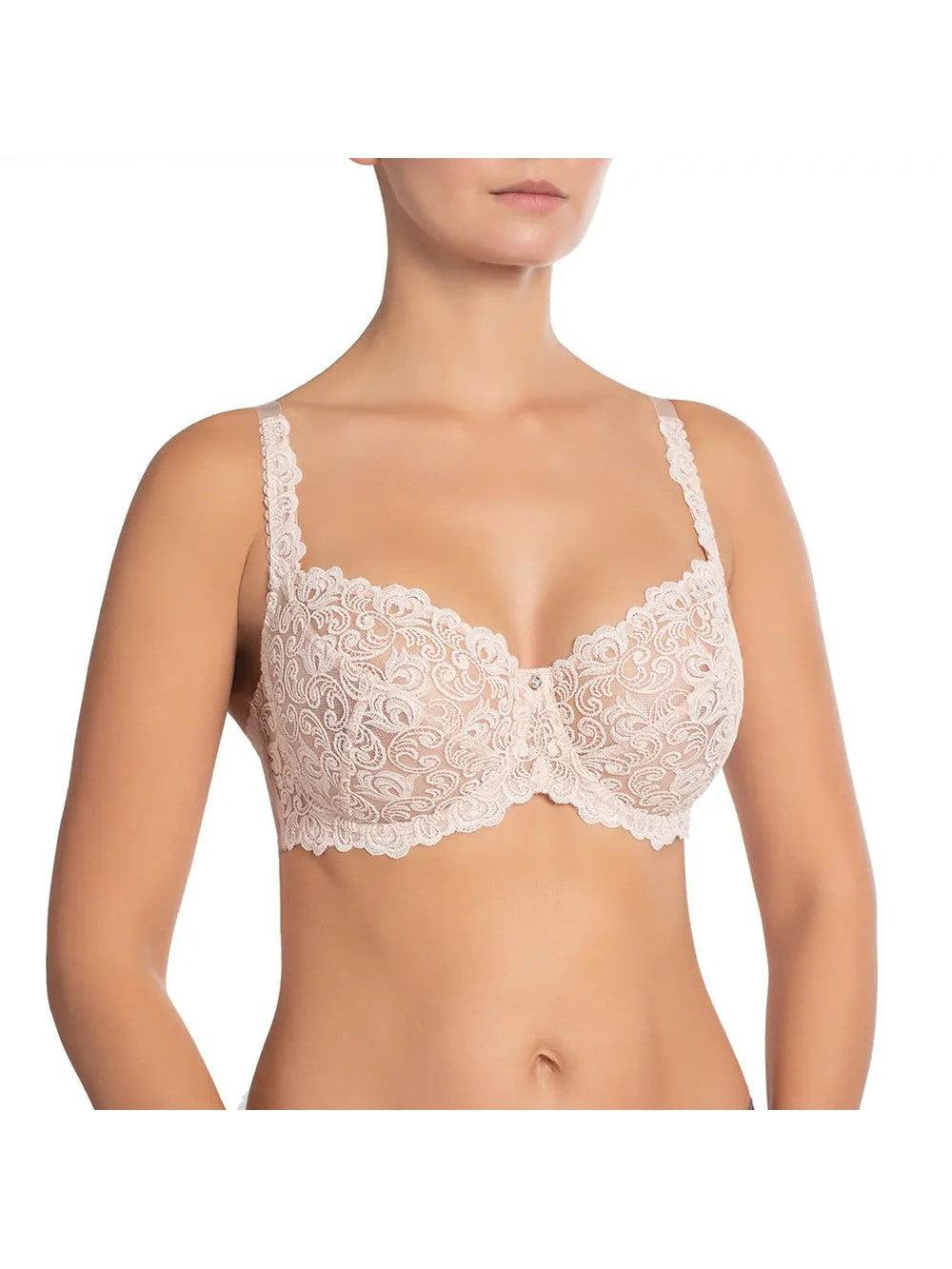 Nikol Djumon Evelen Silver Peony Soft Cup Bra