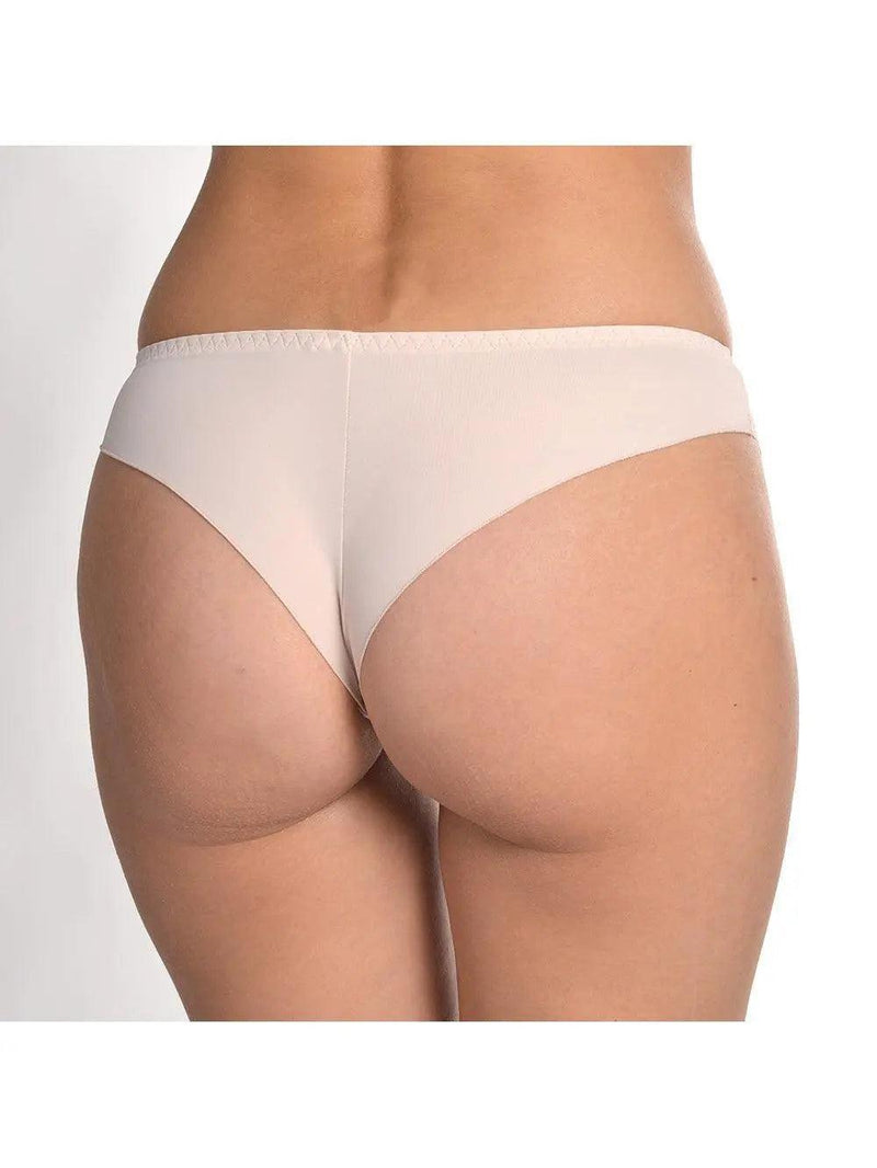 Back of Nikol Djumon Evelen tanga style 08226 in silver peony color