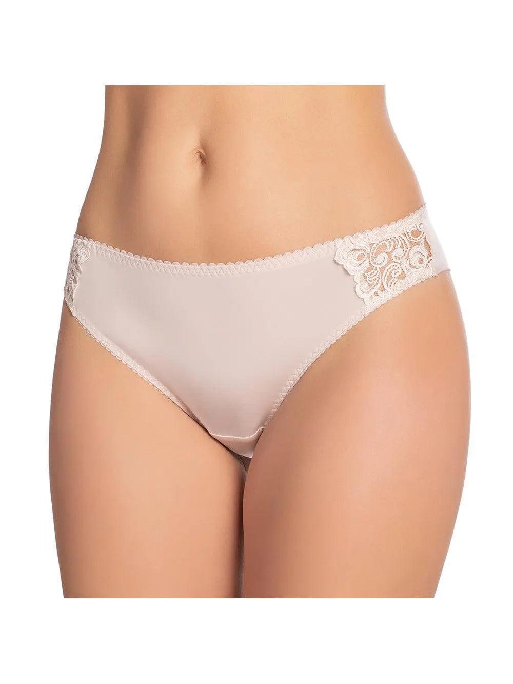 Nikol Djumon Evelen tanga style 08226 in silver peony color