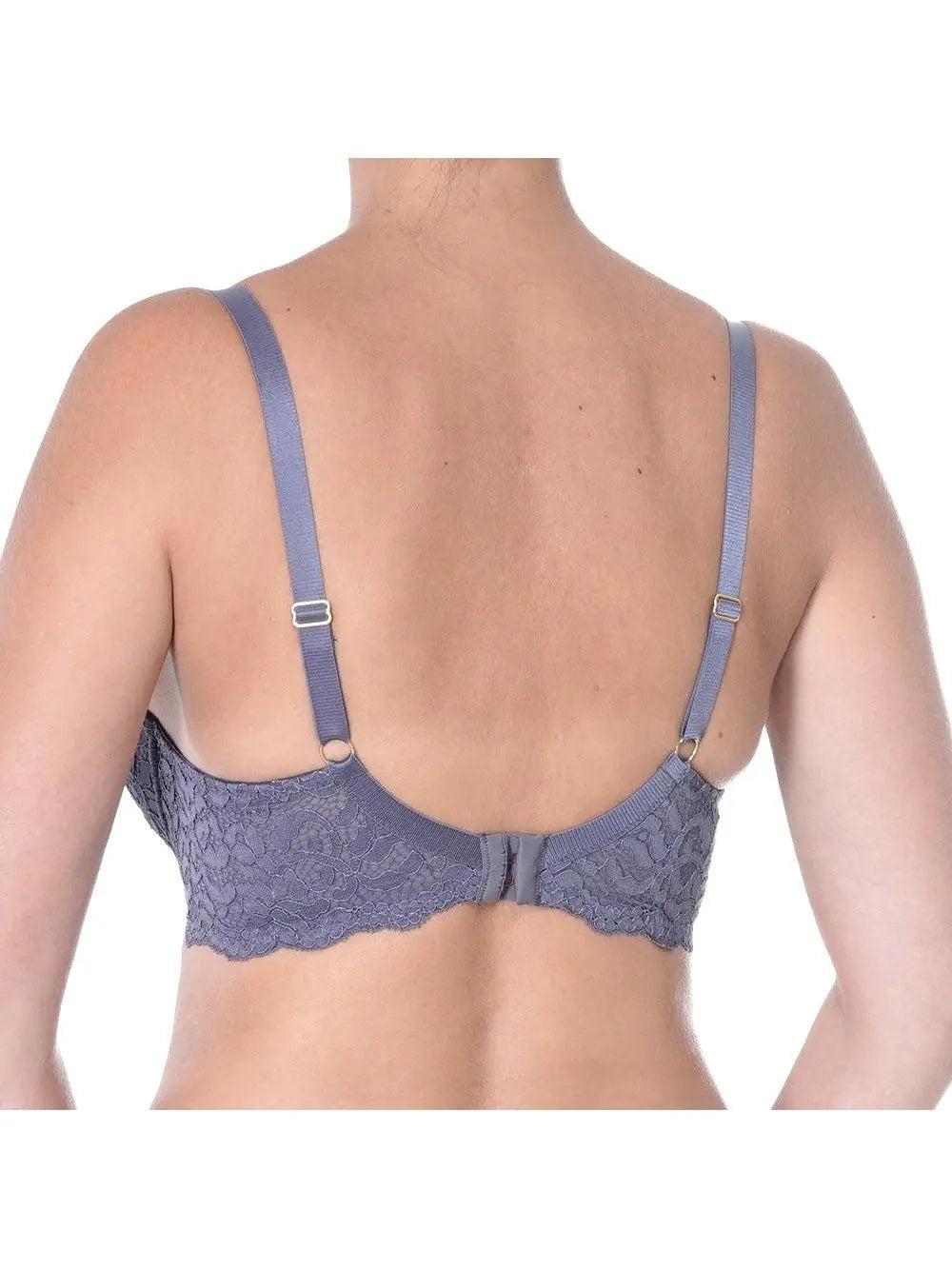 Grey Cotton Ella Bralette