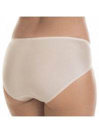 Back of Nikol Djumon briefs style 13231 in nude color