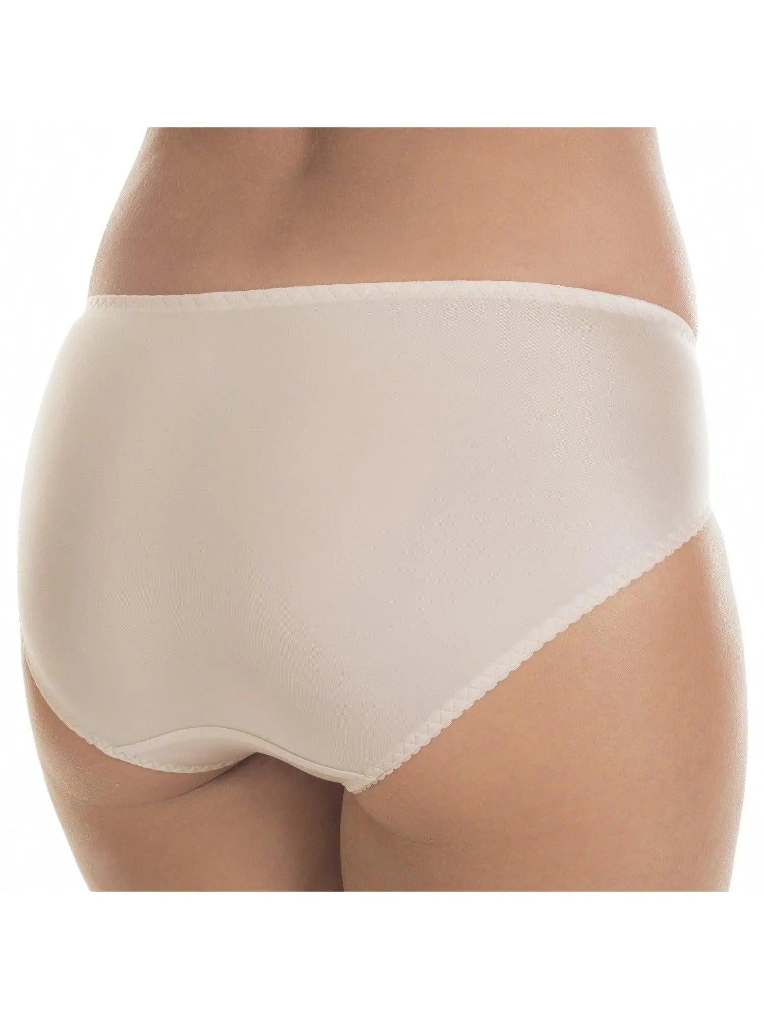 Back of Nikol Djumon briefs style 13231 in nude color
