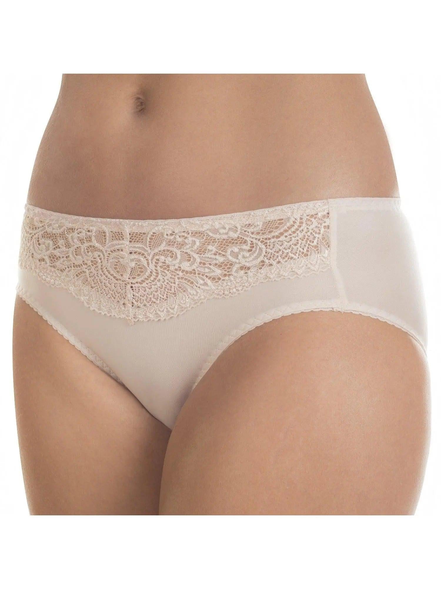 Front of Nikol Djumon viktoria style briefs 13231 in nude color