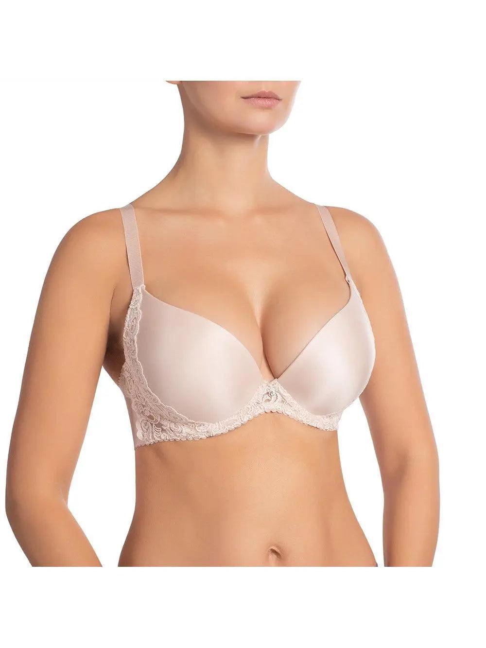 Nikol Djumon Silver Peony Evelen Push Up Bra