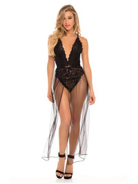 Oh La La Cheri-Jeana Sheer Skirt