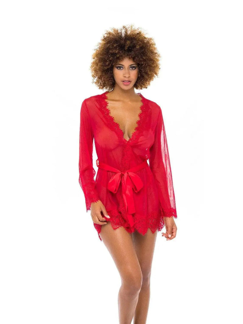 Red Provence Robe
