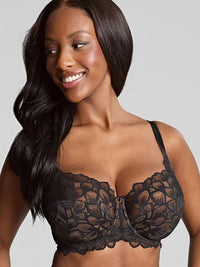 Panache-Black/ Latte Allure Full Cup Bra