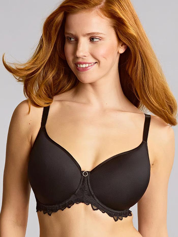 Panache-Black Allure Spacer T Shirt Bra