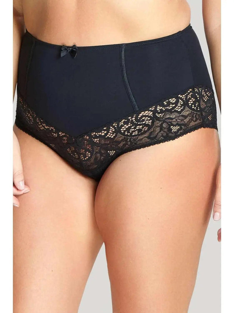 Panache Black Estel High Waist briefs