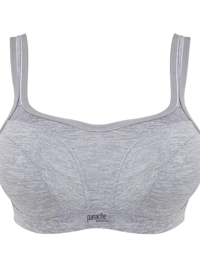 Panache Grey Marl Wired Sports Bra