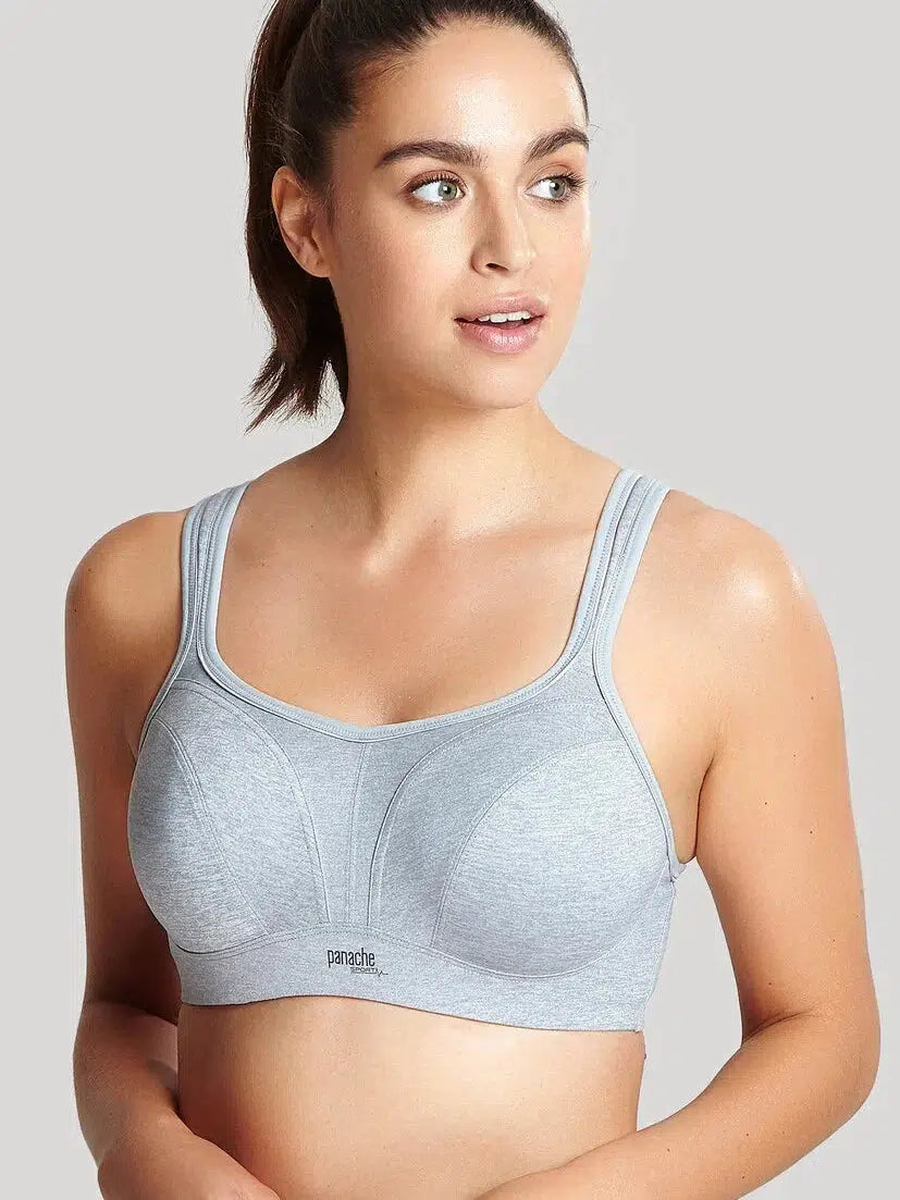 Panache Grey Marl Wired Sports Bra