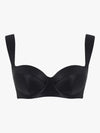 Obsidian Bette Balcony Bikini Top