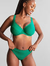 Panache-Verde Lauren Spirit Plunge Bikini Top