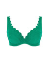Panache-Verde Lauren Spirit Plunge Bikini Top
