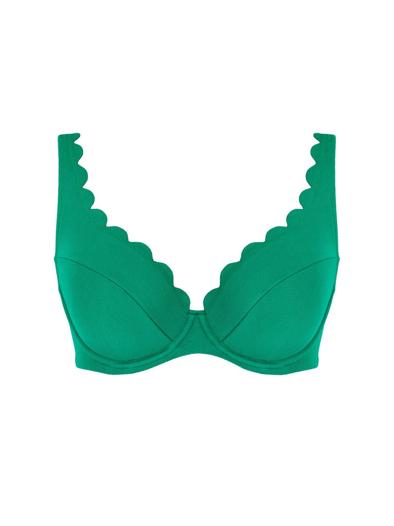 Panache-Verde Lauren Spirit Plunge Bikini Top