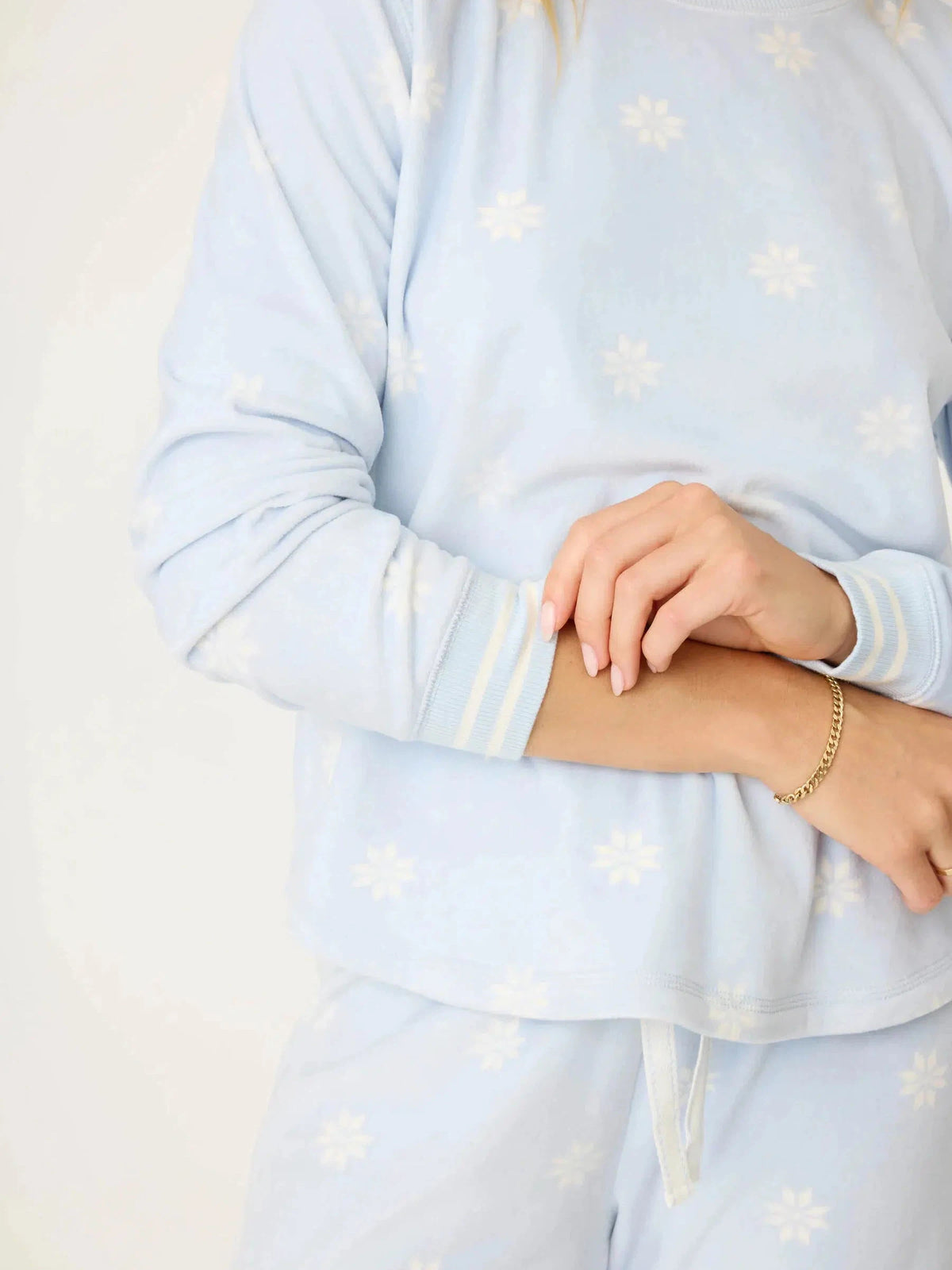 Apres All Day Velour Long Sleeve Top