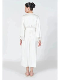 Ivory Rosey Robe