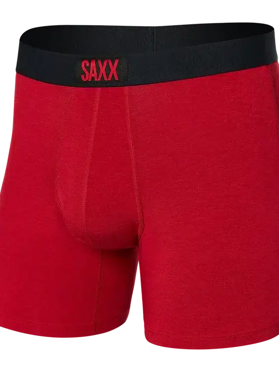 SAXX Cherry Heather Vibe Boxers