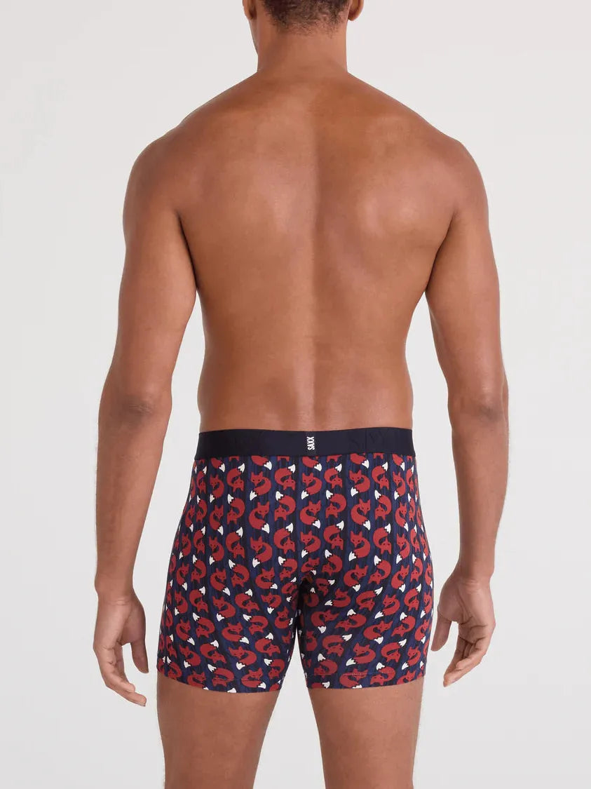 SAXX-Navy Fox Daytripper Comfort Stretch Boxer