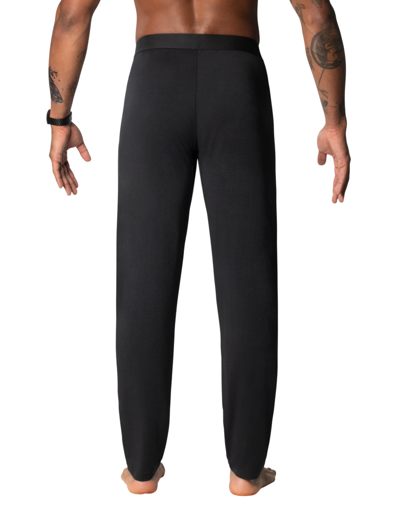 SAXX Black Sleepwalker Ballpark Pants - back