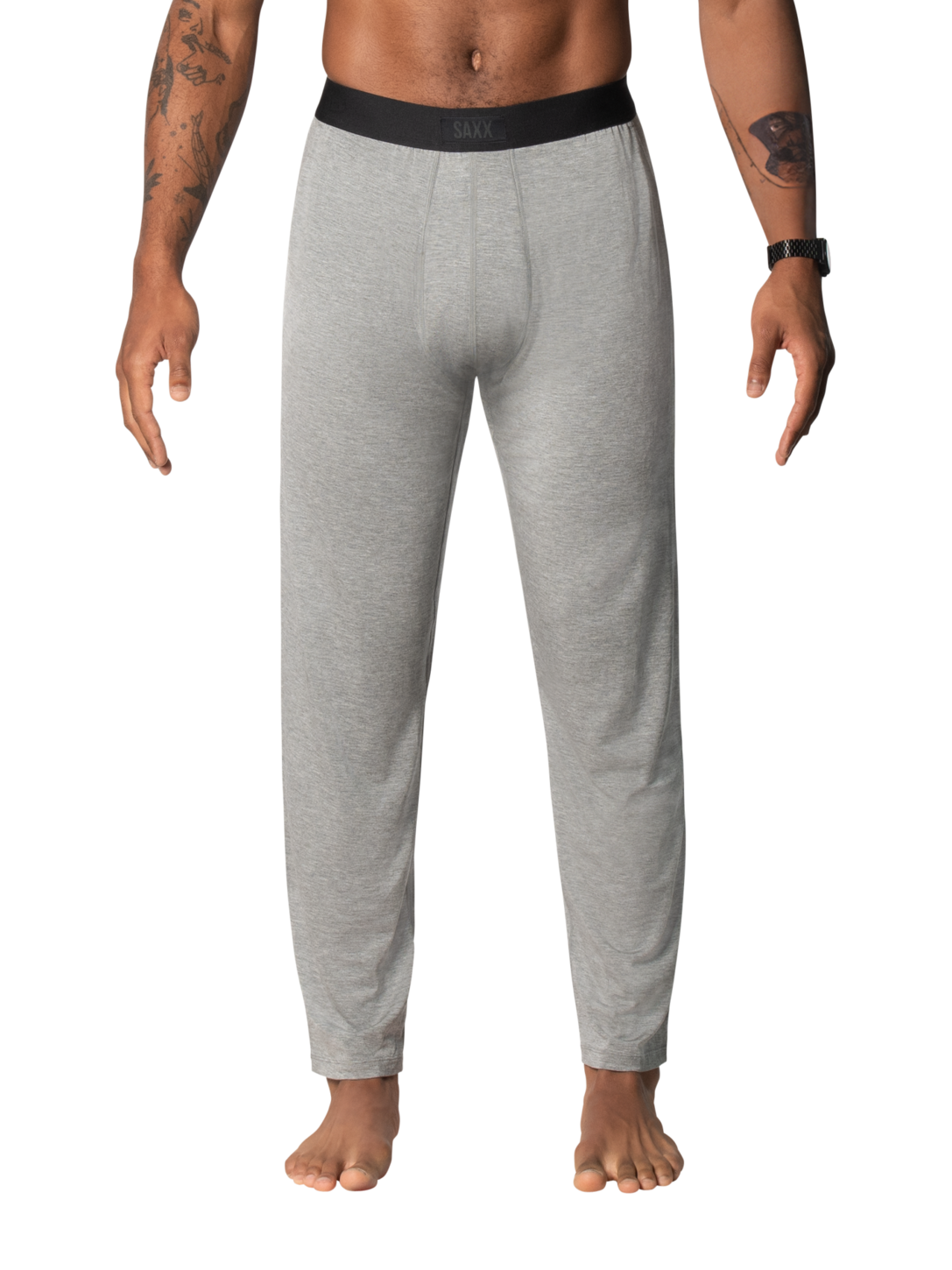 SAXX Dark Grey Sleepwalker Ballpark Pants - front