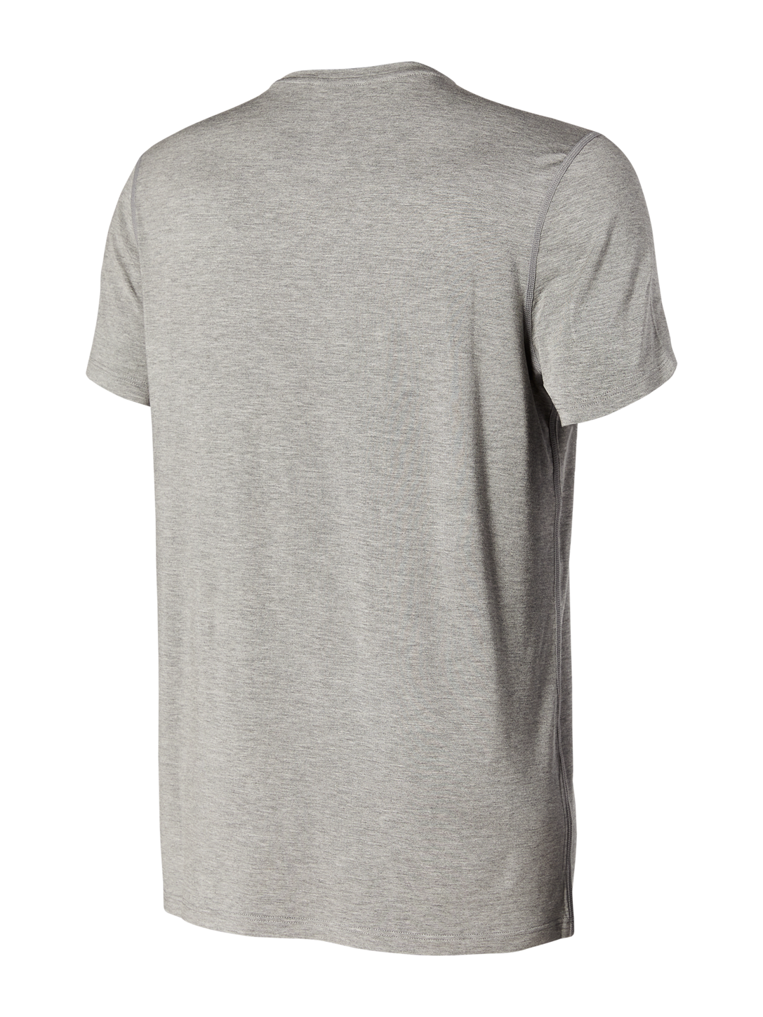 SAXX Sleepwalker Pocket Tee in Dark Grey — back view