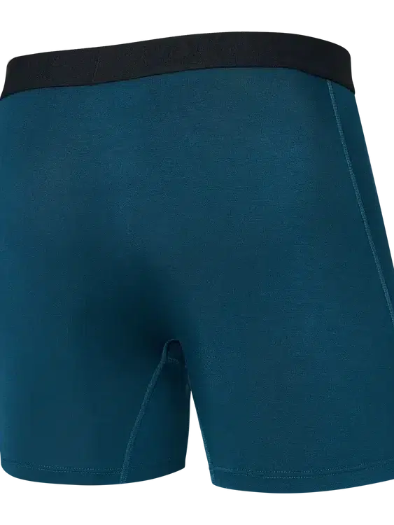 SAXX Ultra Boxer Briefs in Deep Ocean — back view