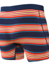 Saxx Ultra Navy Stripe Banner Boxers - back