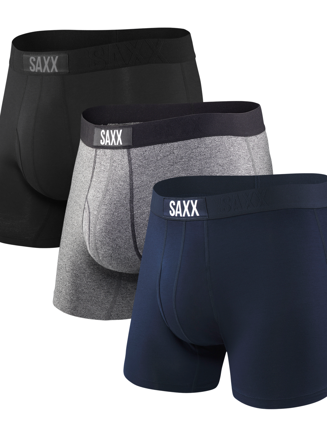 Saxx Vibe  Boxers 3-pack in classic 18 colors