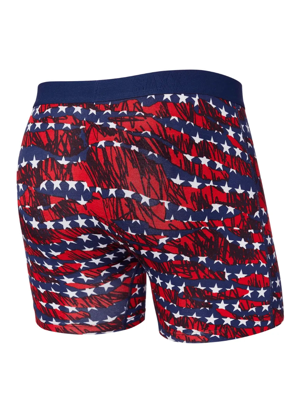 SAXX Vibe Boxer Briefs in All Star — back view