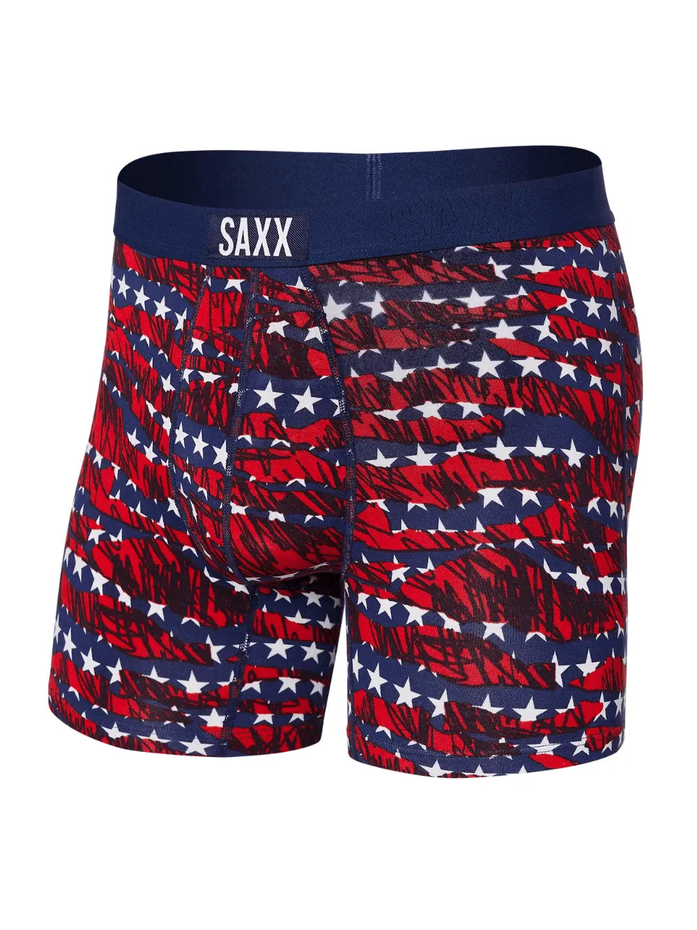 SAXX Vibe Boxer Briefs in All Star — front view